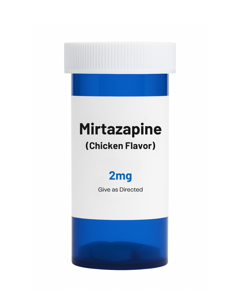 Bova UK - 米氮平 2 毫克 - 雞肉口味 - 1 片