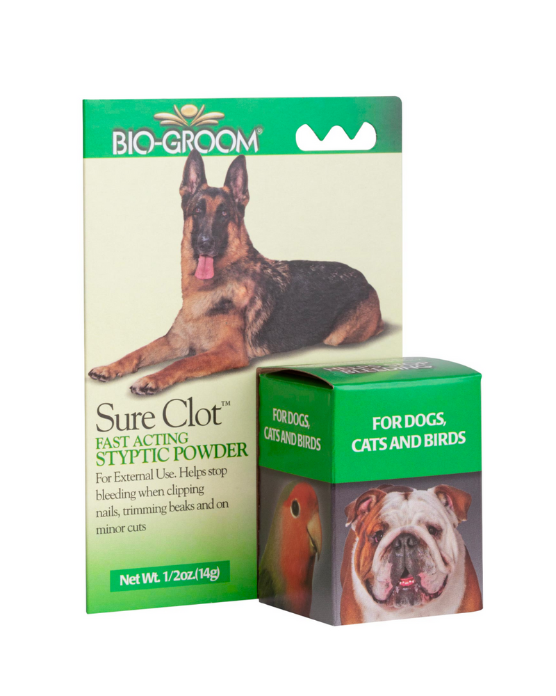 Bio-Groom - Sure Clot - Fast Acting Styptic Powder - 0.5OZ