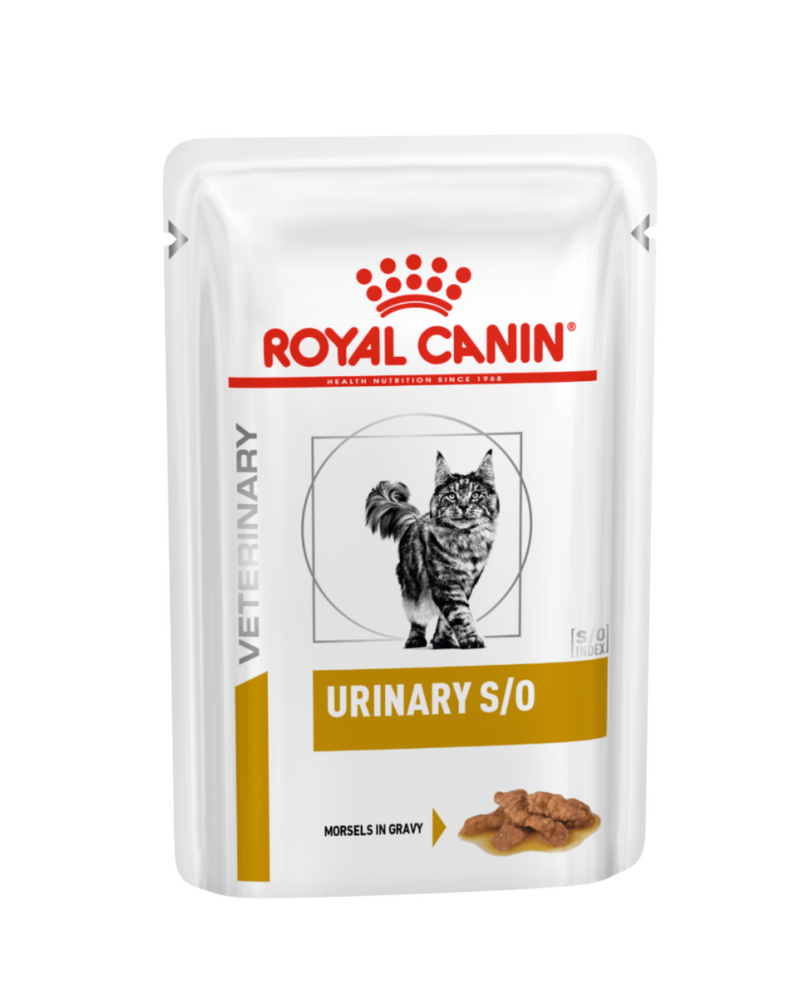 Royal Canin - Veterinary Diet Urinary Pouches for Cats - Chicken (Morsels in Gravy) - 85G (min. 12 Pouches)