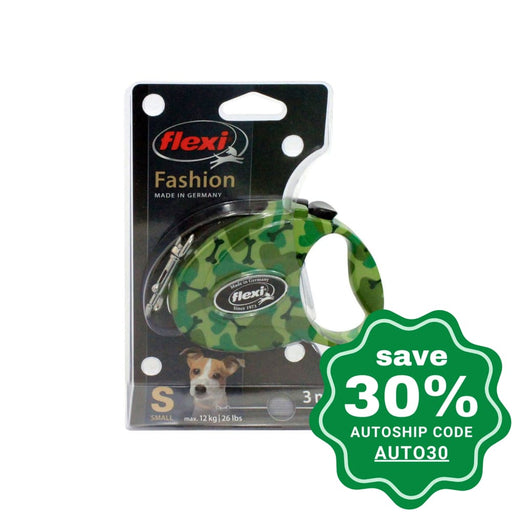 Flexi - Retractable Tape Leash - Fashion Camouflage - PetProject.HK