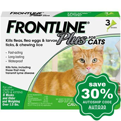 Frontline - Plus Cat - 3PACK - PetProject.HK