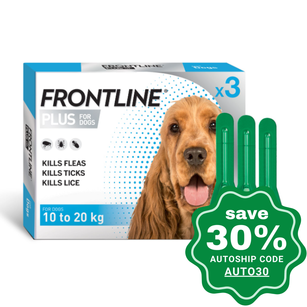 Frontline plus for dogs 6 pack best sale