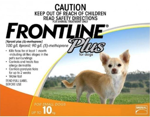 Frontline - Plus for Small Dogs - Up to 10KG - 3PACK - PetProject.HK