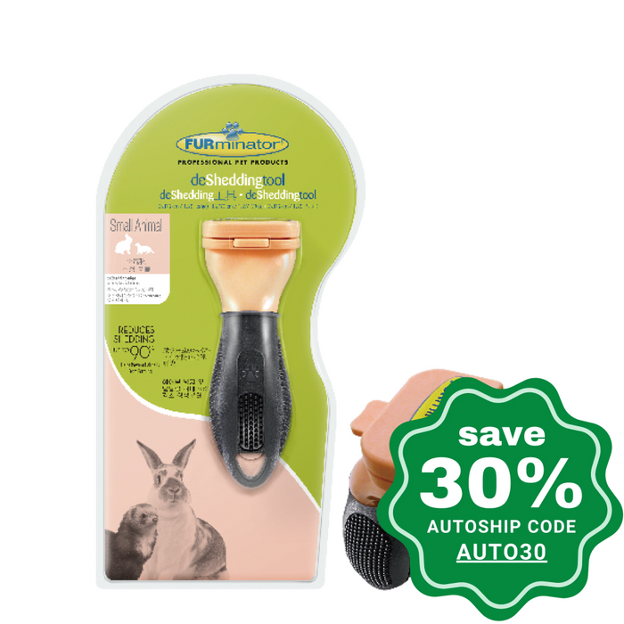 Furminator - Small Animals Deluxe Deshedding Tool Dogs & Cats