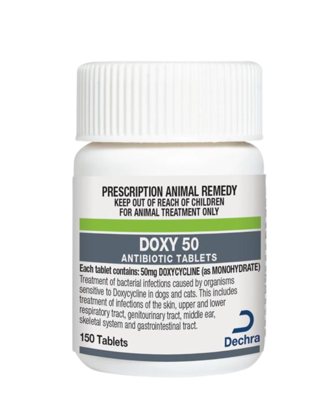 Dechra - DOXY (Doxycycline) 50mg - 1TAB - PetProject.HK