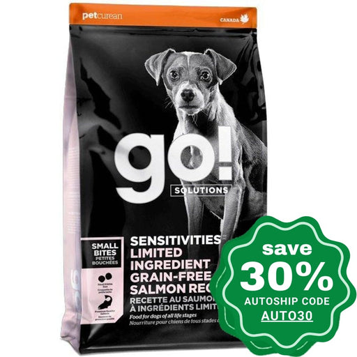 Go! Solutions - Sensitivities Dry Food For Dog Limited Ingredient Grain Free Salmon Small Bites