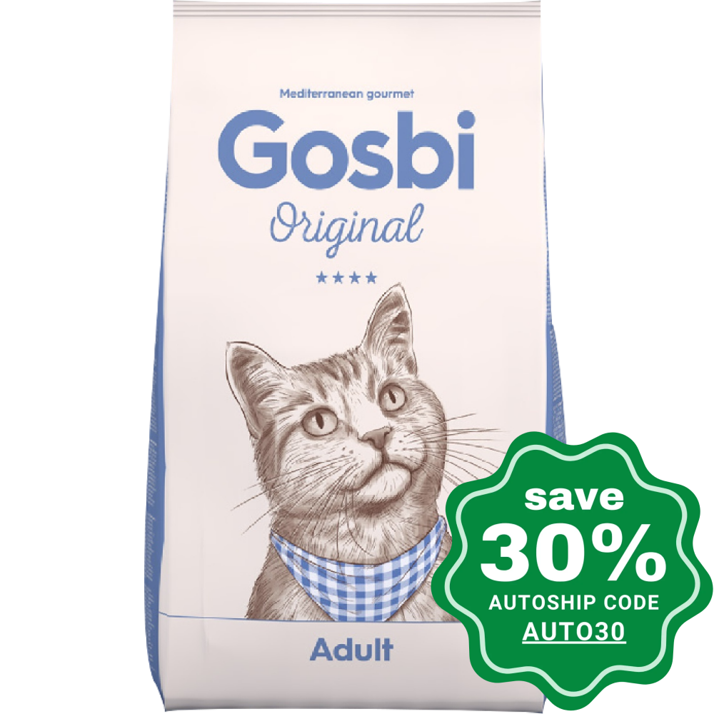 Gosbi - Dry Food For Adult Cats Original Recipe 12Kg