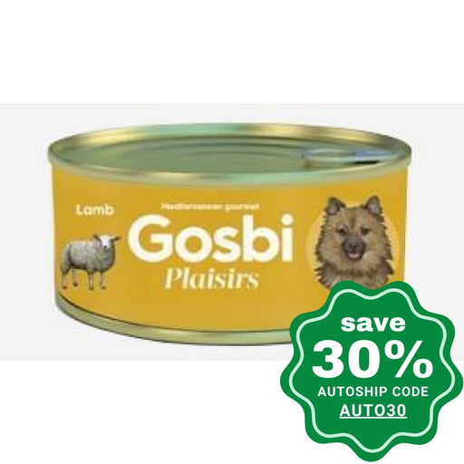 Gosbi - Wet Food For Adult Dogs Lamb 185G (Min. 10 Cans)