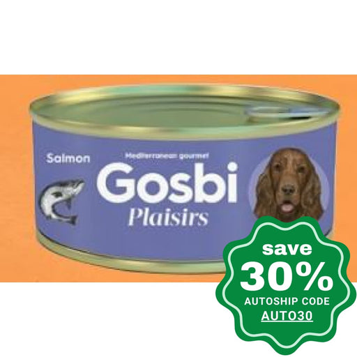 Gosbi - Wet Food For Adult Dogs Salmon 185G (Min. 10 Cans)