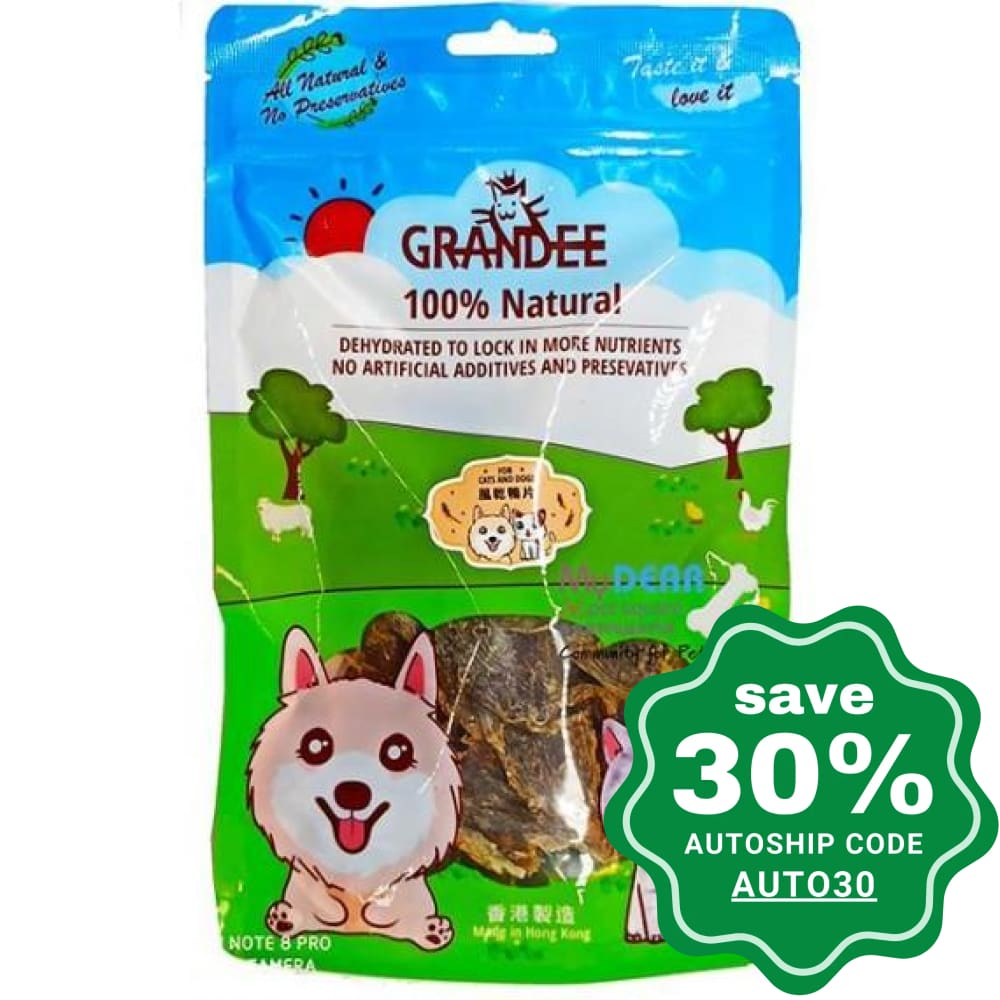 Grandee - Air-Dried Treats For Dogs & Cats Duck Breast 50G