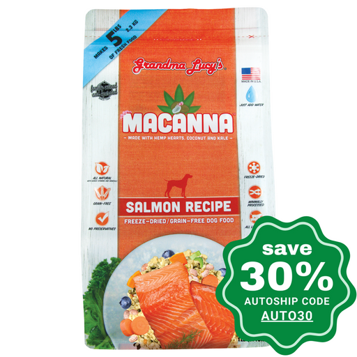 Grandma Lucy's - Macanna Freeze-Dried Salmon - 1LB - PetProject.HK