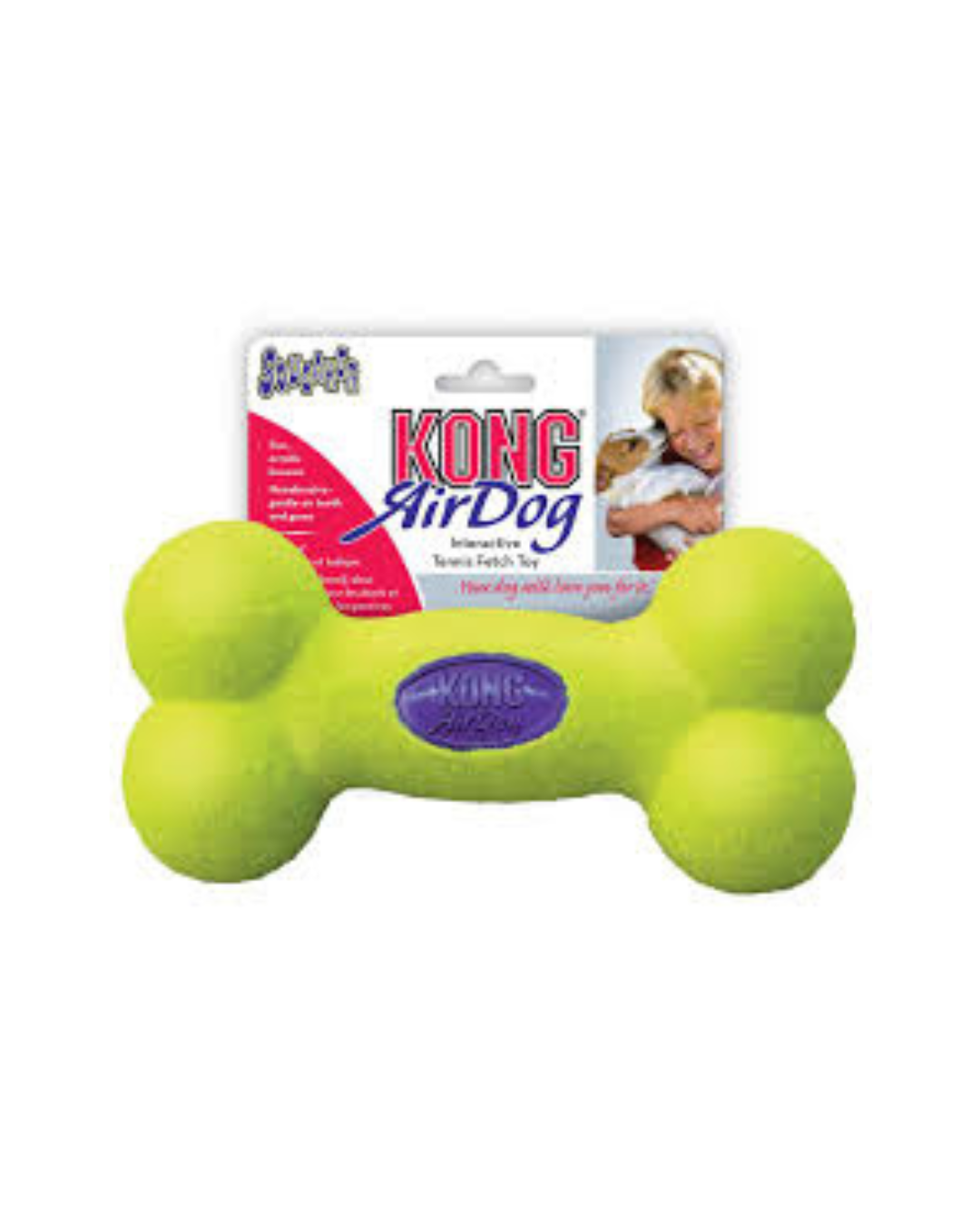 Kong - Air Squeaker Bone - Large - PetProject.HK