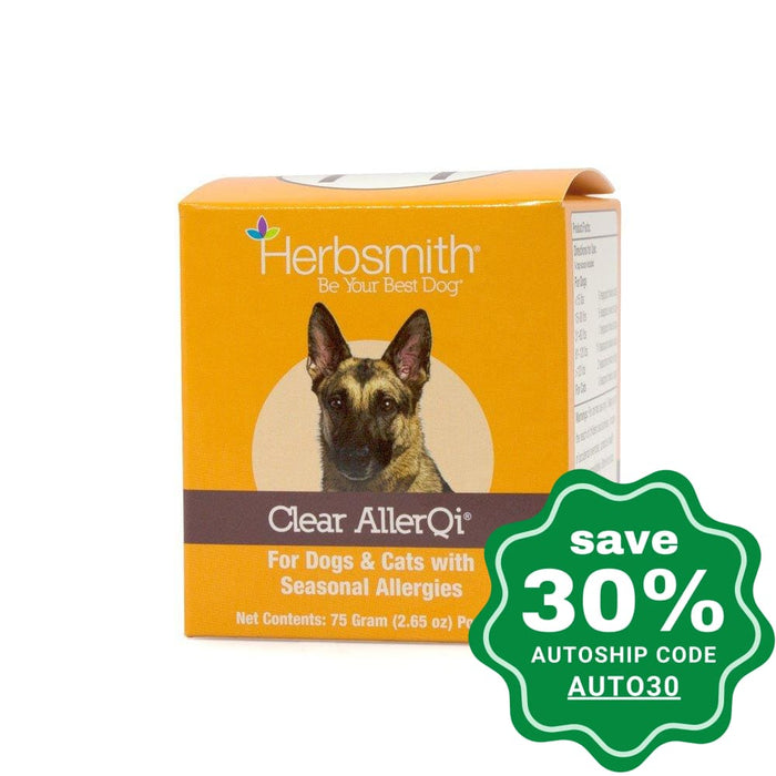 Herbsmith - Clear AllerQi Powder - 75G - PetProject.HK