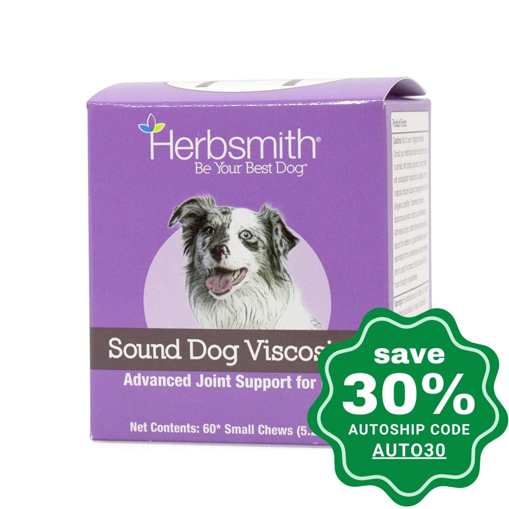 Herbsmith - Sound Dog Viscosity Small Chews - 60CT - PetProject.HK