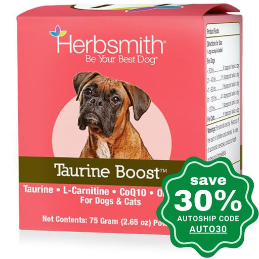 Herbsmith - Taurine Boost For Dogs & Cats 75G