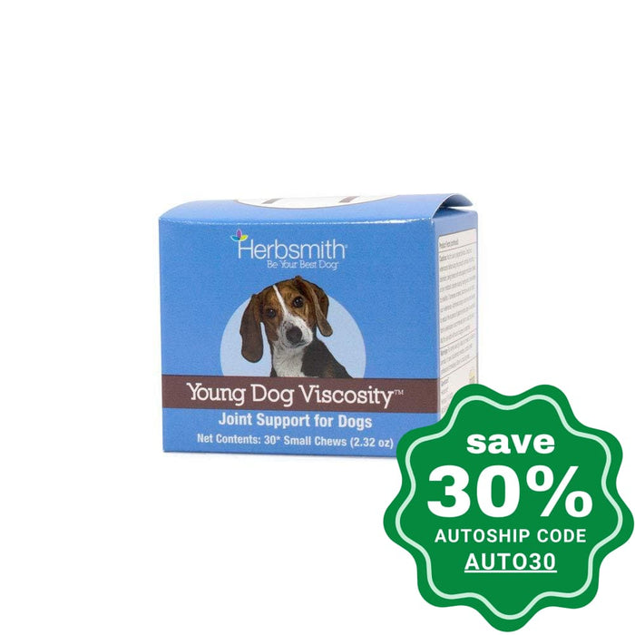 Herbsmith - Young Dog Viscosity Small Chews - 30CT - PetProject.HK