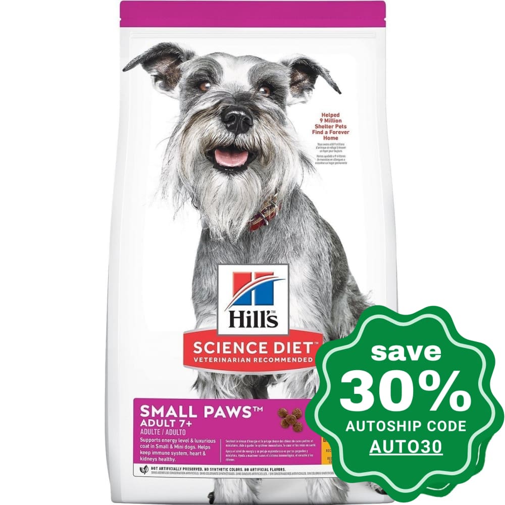 Hill's Science Diet - Dry Dog Food - Adult 7+ Small Paws - 1.5KG - PetProject.HK