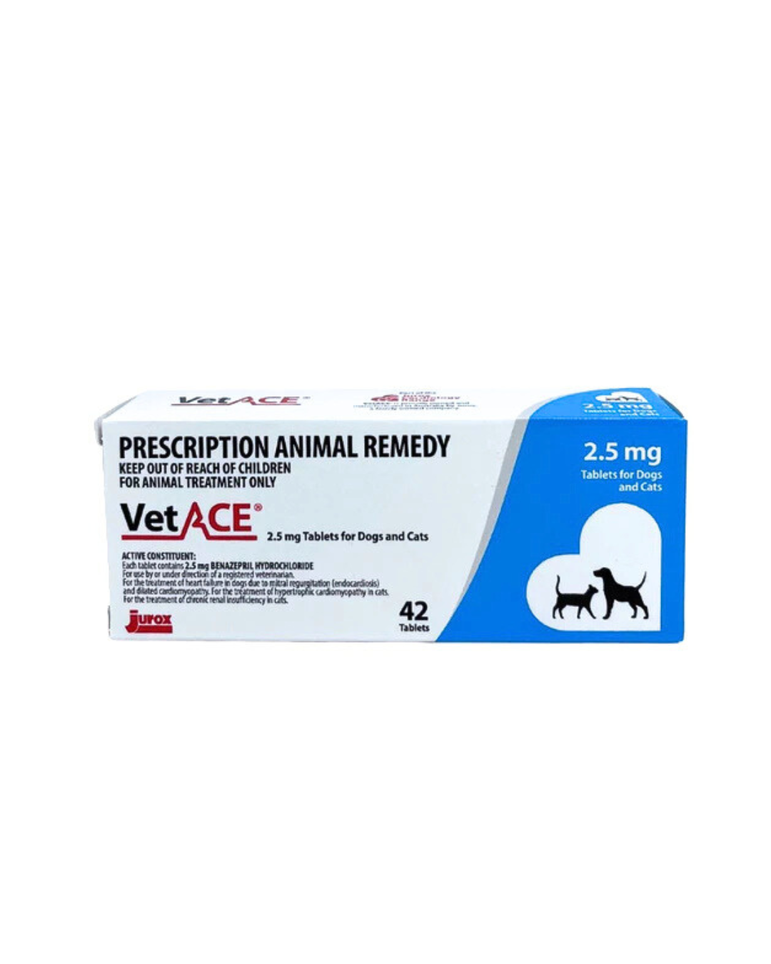 VetACE (Benazepril) 2.5 mg Tablets - 42TABS