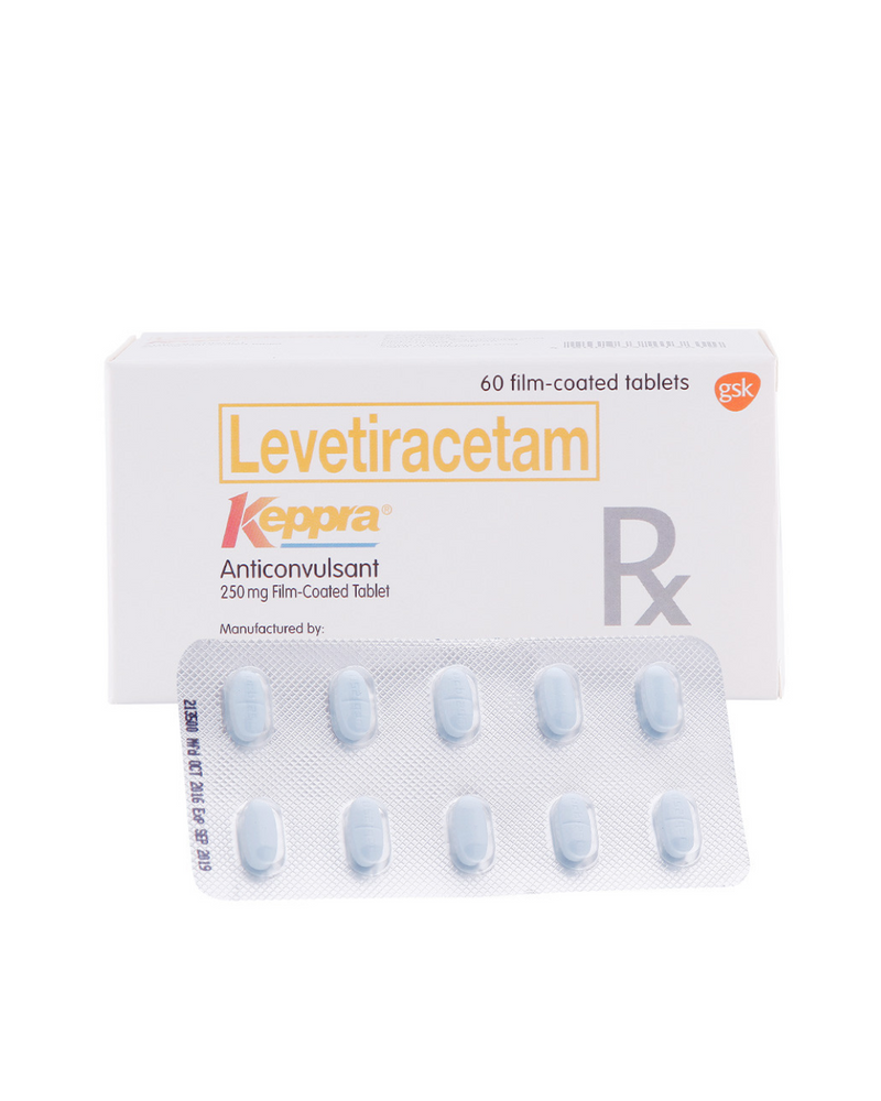 KEPPRA - Levetiracetam 250mg - 1TAB
