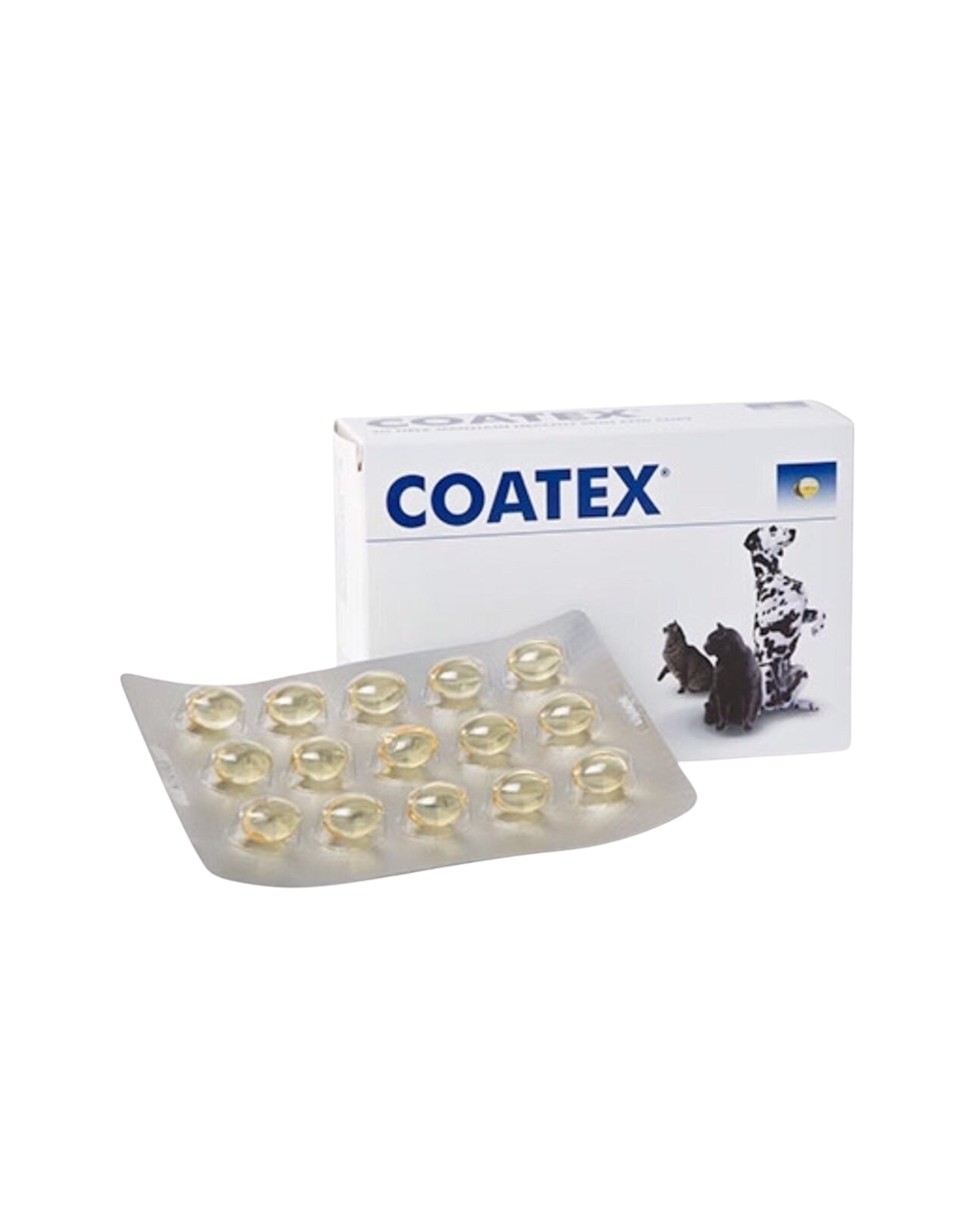 VetPlus - COATEX Skin and Coat Supplement - 60CAP - PetProject.HK