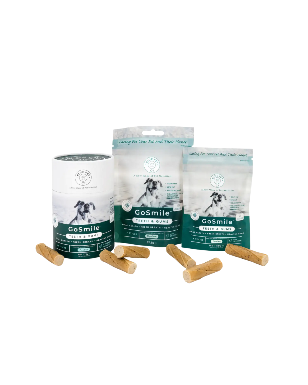 Blue Pet Co - GoSmile Teeth and Gums Supplements For Dogs - Peanut Butter - PetProject.HK