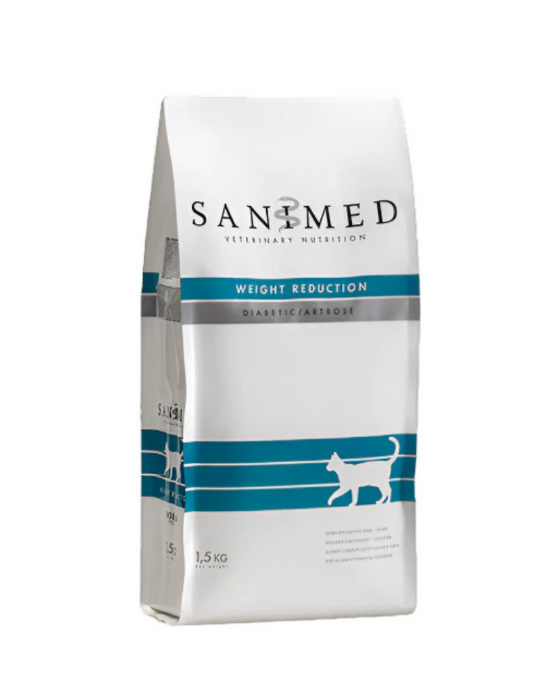 SANIMED - 貓咪乾糧 - 減肥配方 - 雞肉口味 - 1.5公斤