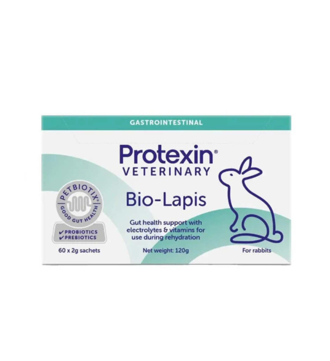 Protexin - 兔子補充品 - Bio-Lapis 補水粉 - 60 袋