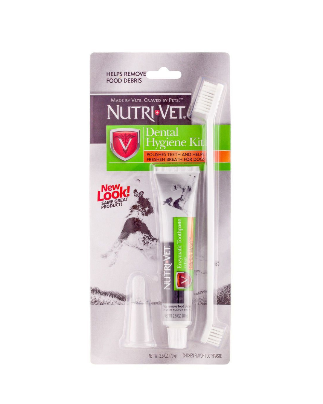 Nutri-Vet - Oral Hygiene Kit - 2.5OZ - PetProject.HK