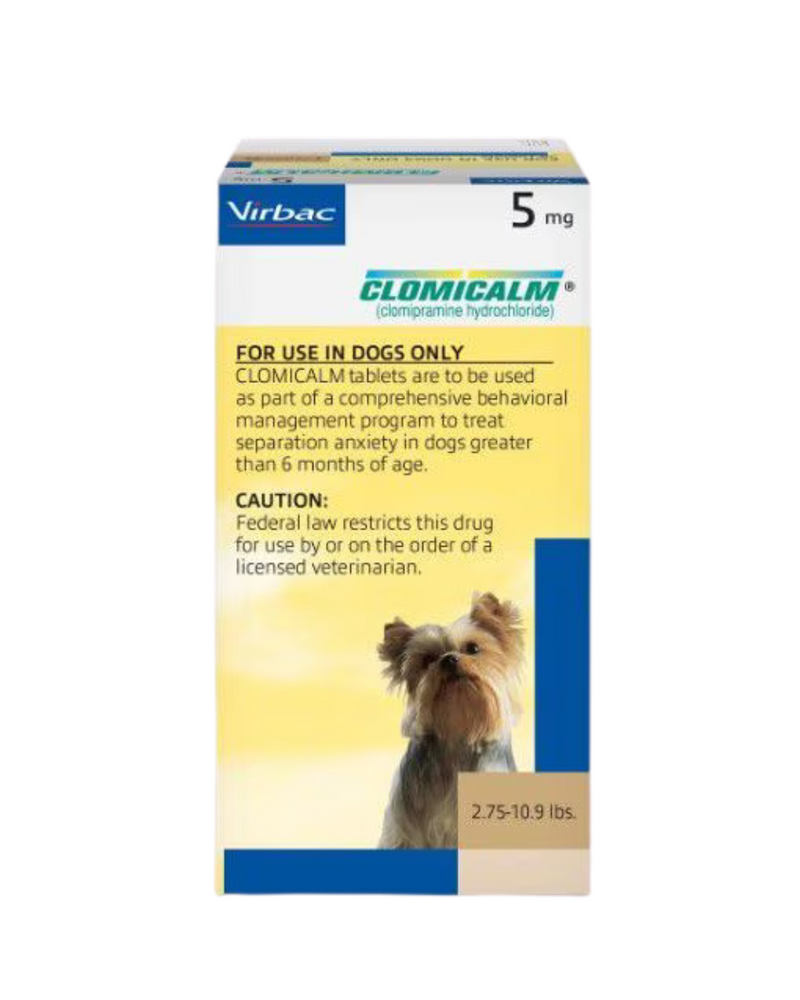 Virbac - Clomicalm Tablet 5mg for Dogs - 1 TAB