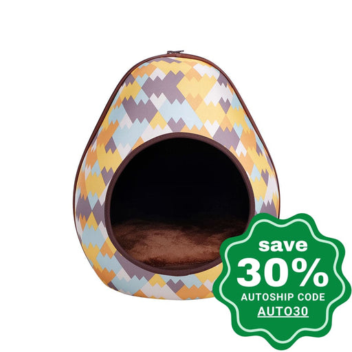 Ibiyaya - Gourd Pet House - Zigzag - PetProject.HK