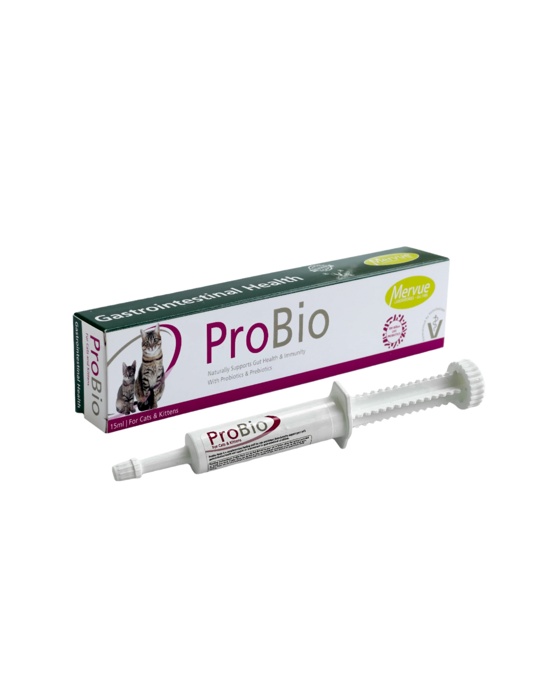 Mervue - ProBio 貓用及幼貓專用牙膏 - 15毫升