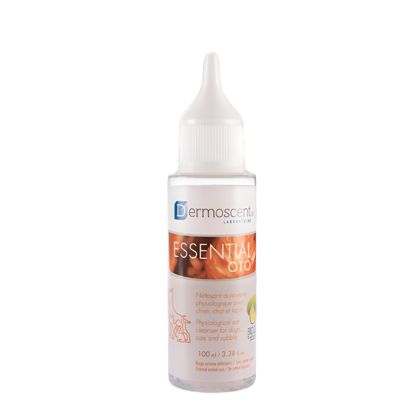 Dermoscent® Essential OTO® 適用於狗、貓和小型哺乳動物 - 100ML