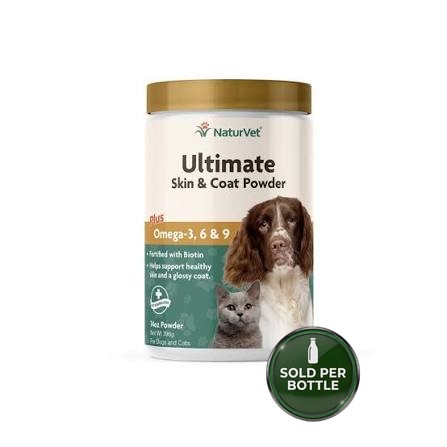 NaturVet Ultimate Skin & Coat Multivitamin Powder - 1 Bottle