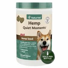 NaturVet Quiet Moments Hemp - Soft Chew 180's - 1 Bottle