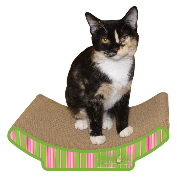 Imperial Cat - Shape Scratchers - Cozy Curl (9"D x 4.5"H x 15"W) - PetProject.HK