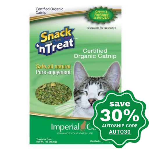 Imperial Cat - Snack 'n Treat - Certified Organic Catnip - 1OZ - PetProject.HK