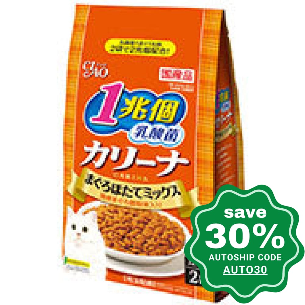 INABA - 1 Trillion Lactic Acid Bacteria - Tuna and Scallop Flavored Cat Food - 2 X 325G - PetProject.HK