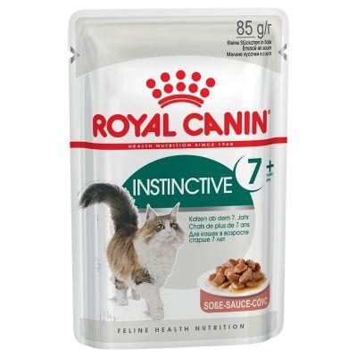 Royal Canin - Adult Cat Wet Food - Instinctive Pouch 7+ (Gravy Pouch) - 85G (Box of 12) - PetProject.HK