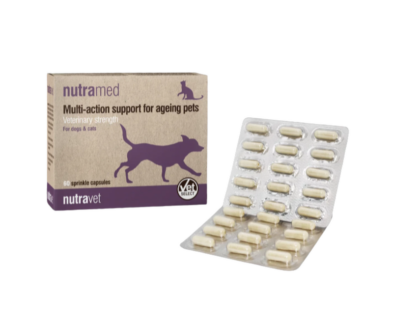 Nutravet - Supplement for Dogs & Cats - Nutramed Multimodal Support - 60CAPS