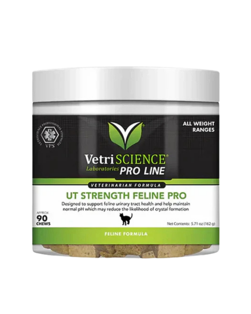 VetriScience - Supplements for Cats - Feline UT Strength PRO Bite-Sized Chews - 90 Bite-Sized Chews