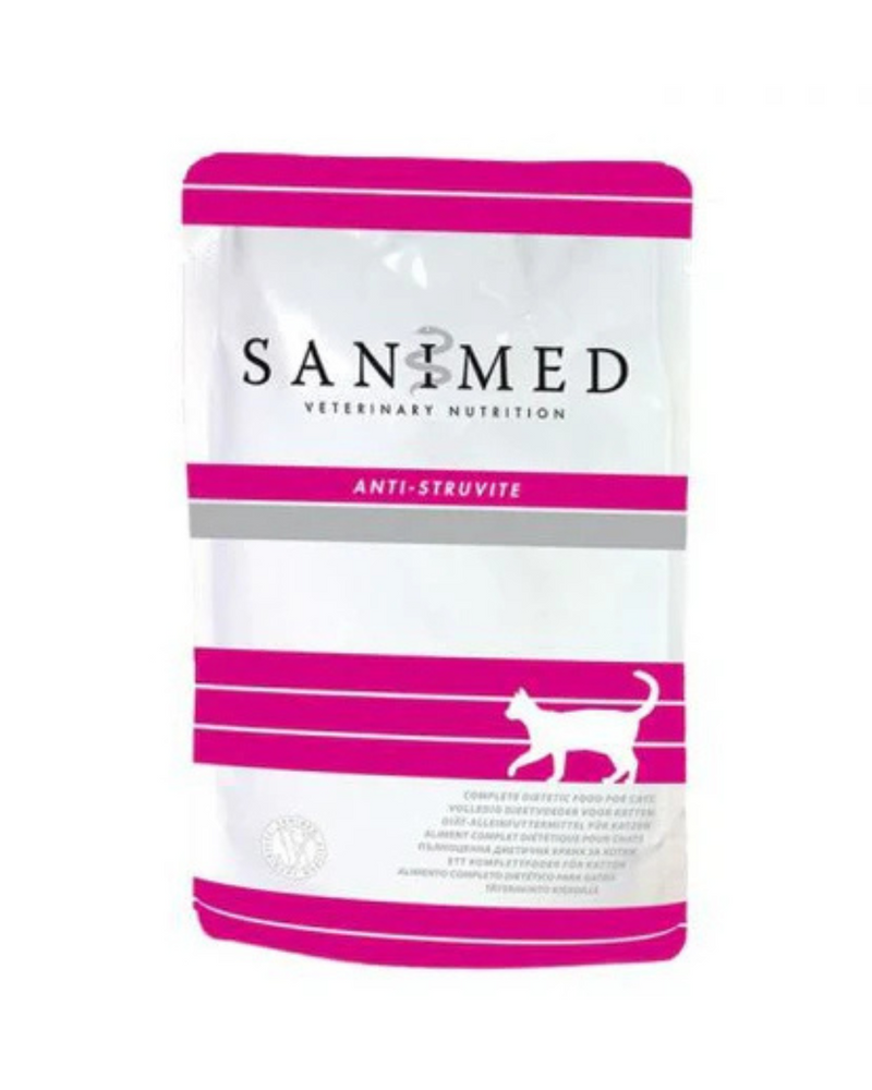 SANIMED - Wet Food for Cats - Anti-Struvite - Chicken & Lamb - 100G