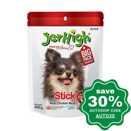 Jerhigh - Dry Dog Treats Real Chicken Stick 70G Dogs