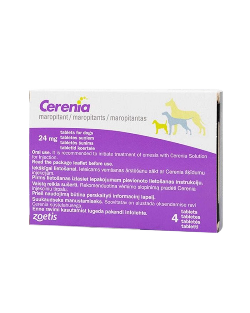 Zoetis - Cerenia (Maropitant Citrate) 24mg - 1TAB