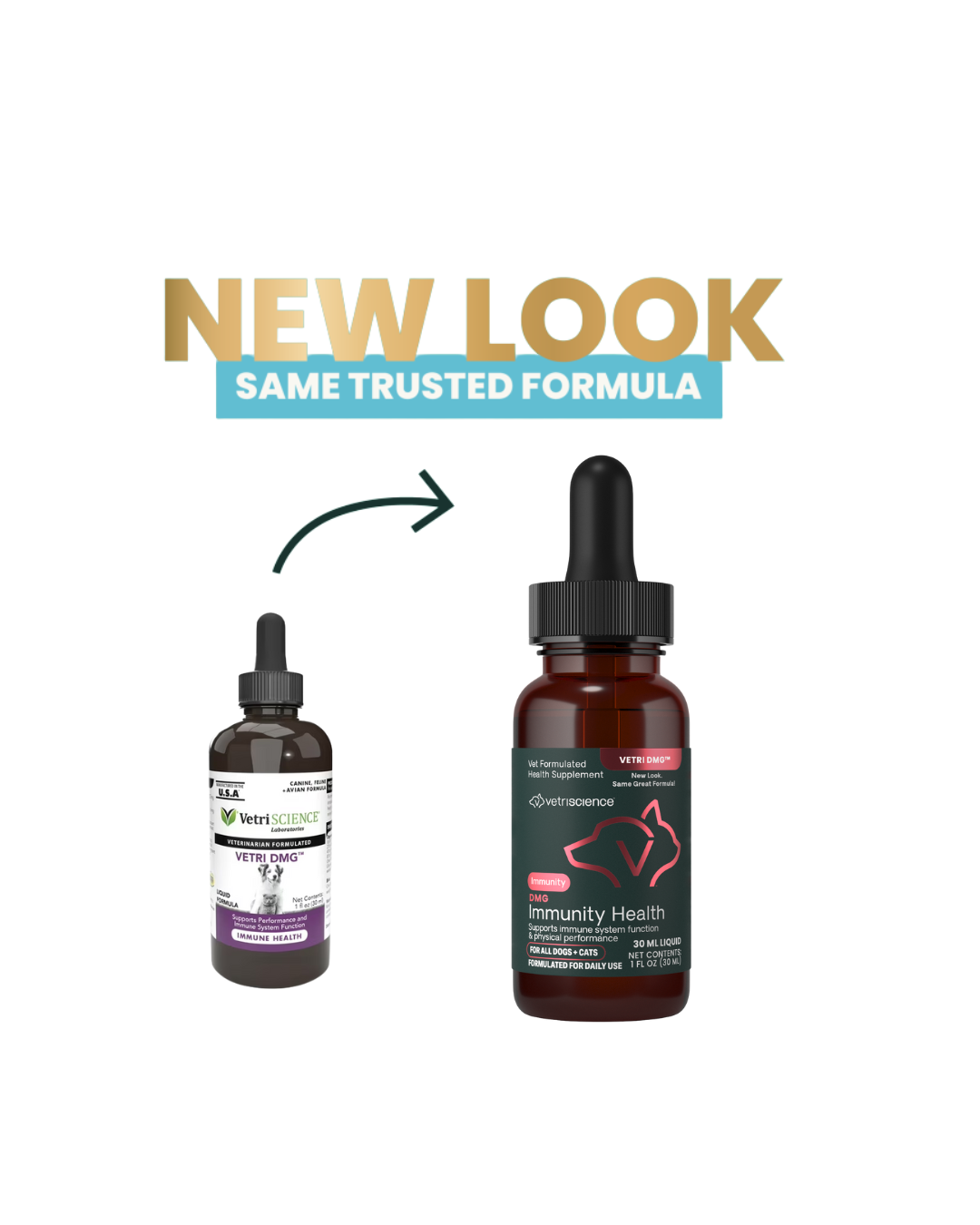 VetriScience - 犬貓免疫力補充品 - Vetri DMG 液體 - 30毫升