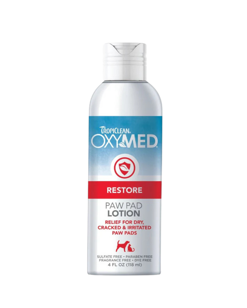Tropiclean - Oxymed Restore - Paw Pad Lotion For Dogs & Cats - 4OZ