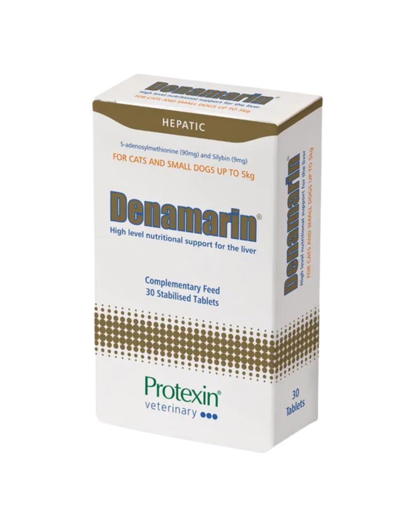 Protexin - Supplement for Cats & Small Dogs - Denamarin Liver Support - 30TABS
