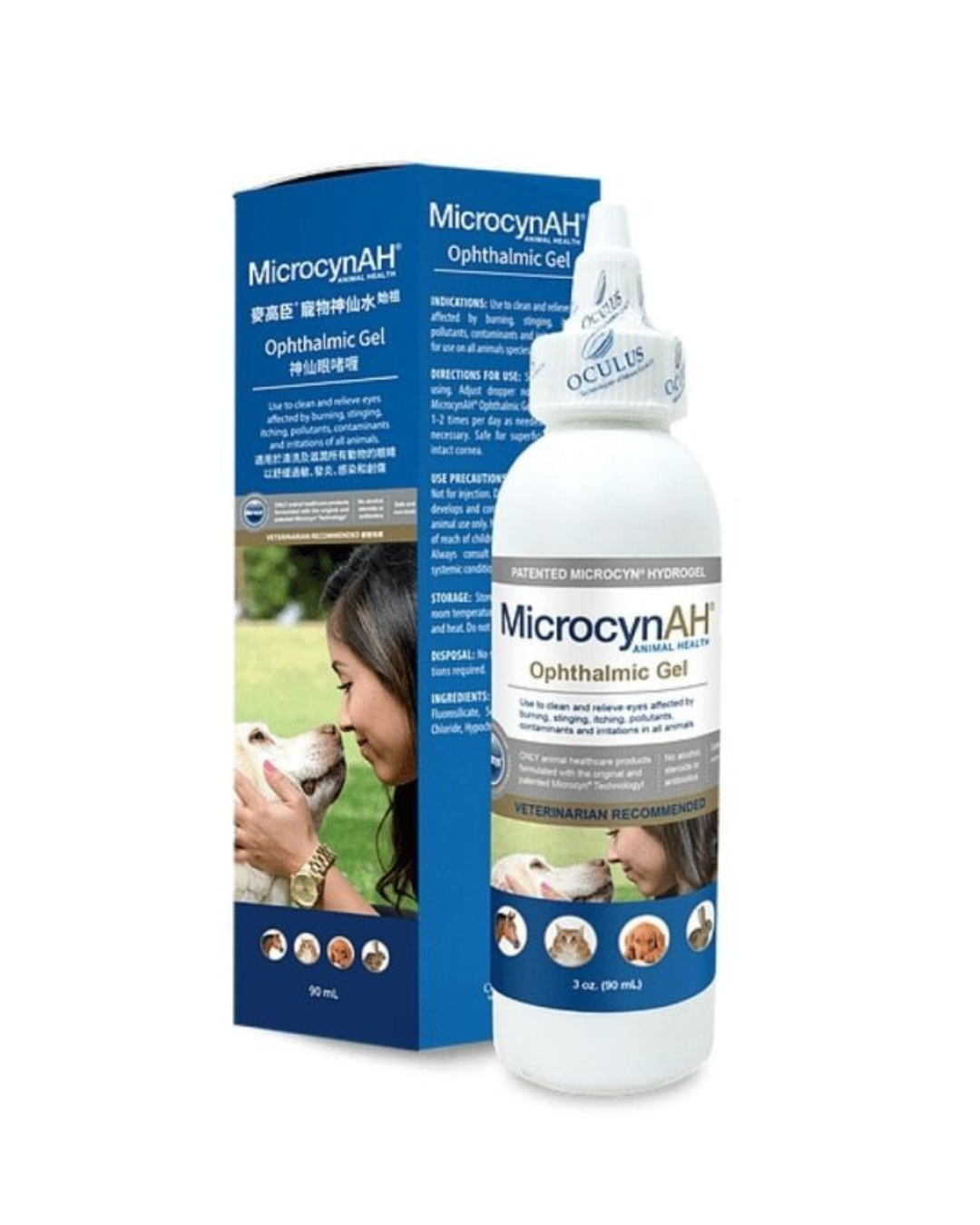 MicrocynAH - Ophthalmic Gel - 4OZ - PetProject.HK