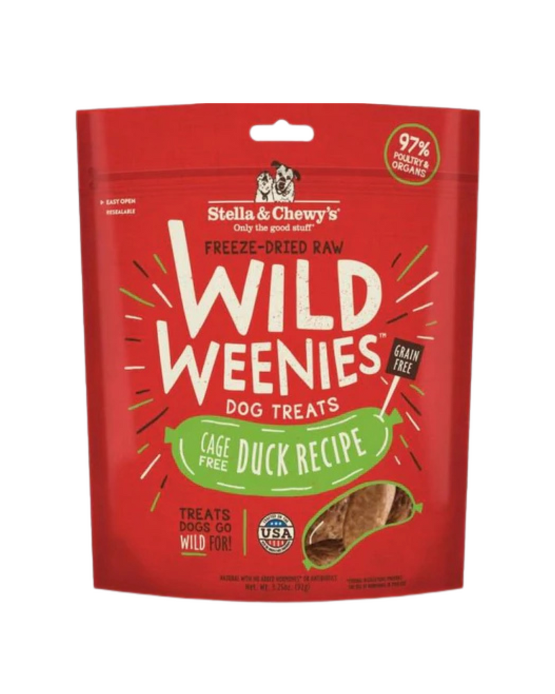 Stella &amp; Chewy's - 凍乾生食狗狗點心 - 野味小香腸 - 放養鴨肉 - 3.25盎司
