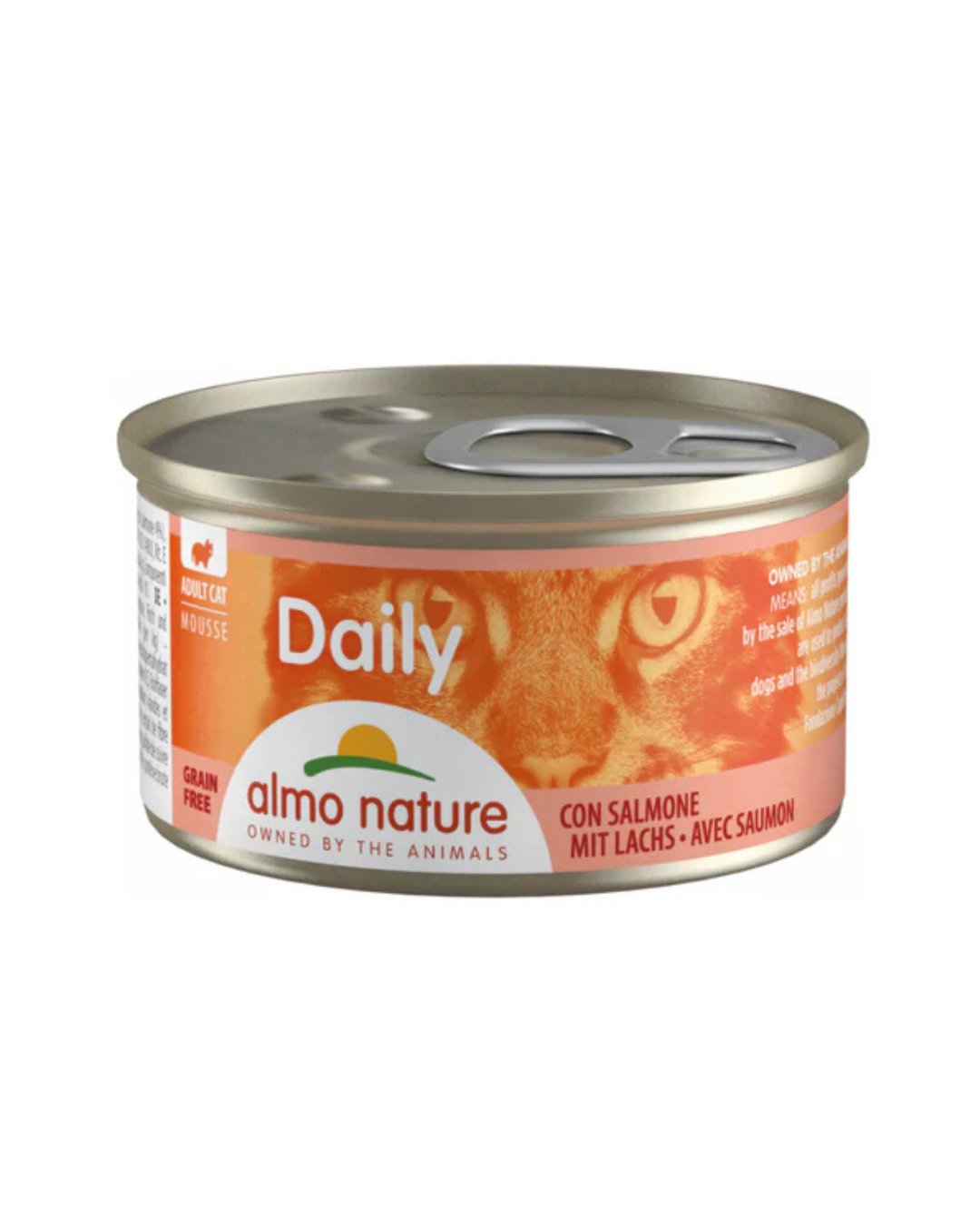 Almo Nature - Wet Food for Cats - Daily Menu - Salmon Mousse - 85G - PetProject.HK