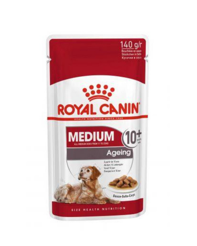 Royal Canin - 成年犬濕糧 - 中齡10歲以上 - 140克（最少10袋）